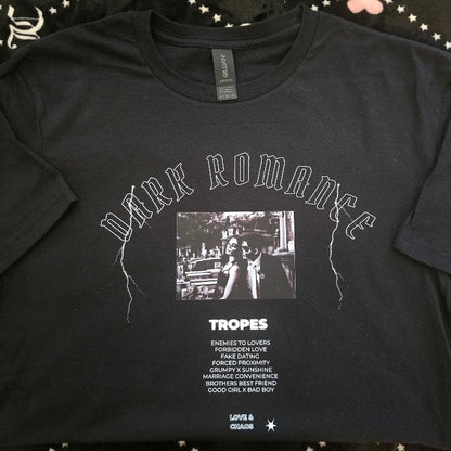 Dark Romance Tropes Graphic Tee